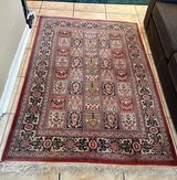 Kerman Persian rug used in Fort Belvoir, Virginia