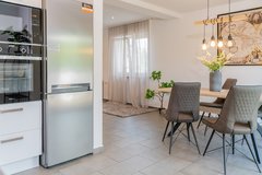 TLA/TDY modern 2BR 1BA w/ heated floors, balcony & BBQ grill, 5min to RAB [ref:W20] in Ramstein, Germany