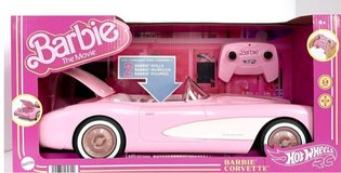 Hot wheels Barbie the Movie remote control Corvette new in box unopened in Ramstein, Germany