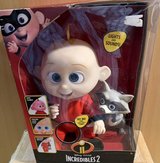 13” Incredibles 2 Jack Jack attacks with raccoon new in pack never removed battery removed great... in Ramstein, Germany