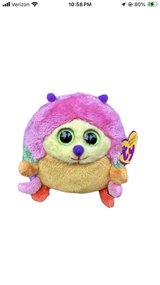 TY Beanie Ballz GUMDROP CATERPILLAR IN BALL SHAPE 4" Plush STUFFED ANIMAL Toy in Fort Campbell, Kentucky
