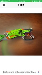 NERF Zombie Strike Crossbow Crossfire Dart Blaster Gun N-Strike Elite Green  in Fort Campbell, Kentucky