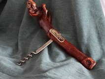 antique winebottle-opener from the region - wine-wood in Ramstein, Germany