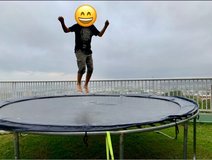 Trampoline in Okinawa, Japan