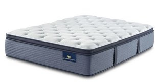 King Size Serta Perfect Sleeper Cozy Escape Plush Pillow Top in Stuttgart, GE