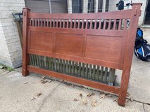King Headboard Solid Wood Great Condition in Kingwood, Texas