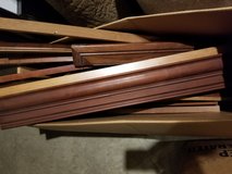 Miscellaneous cherry trim and crown molding in Naperville, Illinois