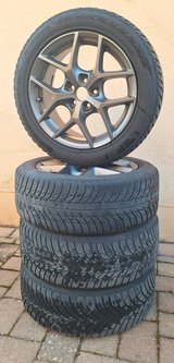 Borbet Y 16 inch complete wheel set - top condition! in Spangdahlem, Germany