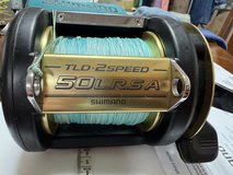 Trolling Reel Shimano . TLD – 2 speed.  50- L.R.SA in Okinawa, Japan