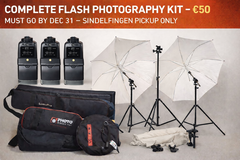 COMPLETE FLASH PHOTOGRAPHY KIT  - MUST GO BY DEC 31 – SINDELFINGEN PICKUP in Stuttgart, GE
