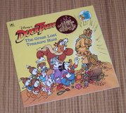 Vintage 1987 Disney Golden Book Duck Tales The Great Lost Treasure Hunt in Joliet, Illinois