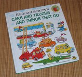 Richard Scarry's Cars and Trucks and Things That Go Hard Cover Book in Chicago, Illinois