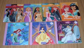 Lot of 7 Disney Princess Hard Cover Books in Bolingbrook, Illinois