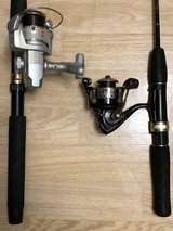 Vintage Spin Fishing Rod & Reel Combo - Shimano -OR- Berkley w/ Abu Garcia Reel *$25 each* in Joliet, Illinois