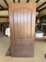 Heavy fiberglass front door in Alamogordo, New Mexico