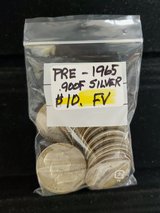 Pre-1965 90% USA Silver Coins in Okinawa, Japan