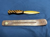 Incense holder & letter opener in Okinawa, Japan