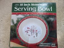 Royal Seasons 10" Serving Bowl, Snowman Theme in Kingwood, Texas