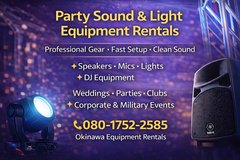Okinawa Party Equipment Rental in Okinawa, Japan