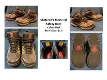 Sketchers EH Safety Boots, Size 11.5 in Fort Leonard Wood, Missouri