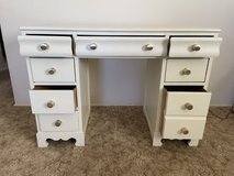 White 8 drawer desk/dresser in Alamogordo, New Mexico
