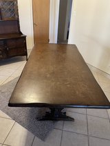 Solid Wood Pedestal Table in Alamogordo, New Mexico