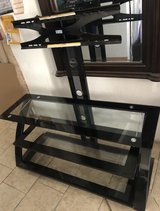 TV Stand with Glass Shelves in Alamogordo, New Mexico