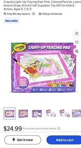 New Crayola Light-Up Tracing Pad in Plainfield, Illinois