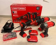 110v Craftsman 4 Tool Combo Kit in Stuttgart, GE
