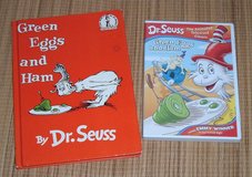 Vintage 1960 Dr Seuss Green Eggs and Ham Hard Cover Book and DVD in Joliet, Illinois