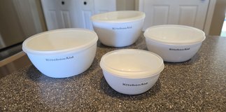 KitchenAid Set of 4 Prep Bowls in white in Yorkville, Illinois