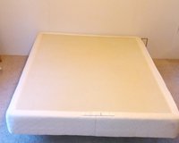 Queen Size Box Spring and Frame in Alamogordo, New Mexico