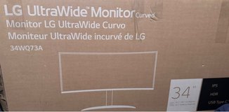 LG UltraWide Monitor Curved 34 inch in Okinawa, Japan