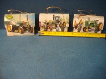 THREE SMALL JOHN DEER LUNCH BOXES in Plainfield, Illinois
