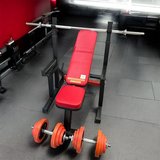 Bench Press Set with Barbell & Dumbbells! (Credit Cards OK!) in Okinawa, Japan