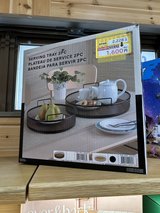 2-Piece Serving Tray Set - Stylish & Modern (Credit Cards OK!) in Okinawa, Japan