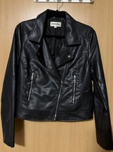 Vigoss Faux Leather Biker Jacket (L) in Ramstein, Germany