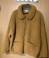 Pink Rose ( XL) Soft Teddy Bear Bomber Jacket in Ramstein, Germany