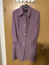 Q.U.E. Wool/ cashmere blend coat (12) Lilac in Ramstein, Germany