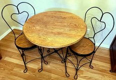 Vintage Ice Cream Parlor Table and 2 Chairs in Phoenix, Arizona