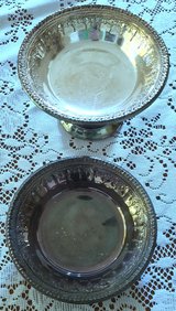 Vintage Reed & Barton Silverplate Footed Compote and Candy Dishes in Phoenix, Arizona