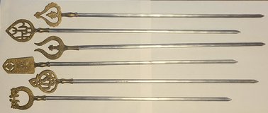 Vintage Turkish Braqss and Stainless Steel Shish Kabob  Skewers in Phoenix, Arizona