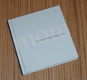 Vintage 2002 Mom for All the Wonderful Things You Do Hard Cover Book Marshall Field's Exclusive in Shorewood, Illinois