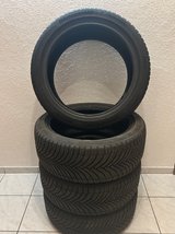 Wintertires Bridgestone - as good as new 225/45 R18 in Ramstein, Germany