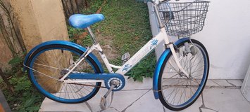 Bike with basket and bell in Okinawa, Japan