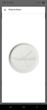 Virgil Abloh X IKEA MARKERAD “TEMPORARY” Wall Clock Off-White Used GoodCondition in Ramstein, Germany