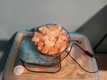 Beautiful Rock lamp, the switch is on the cord in Alamogordo, New Mexico