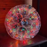 Solo Cup Christmas Light, Disco Ball, Sparkle Ball, handmade in Batavia, Illinois