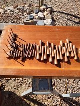 Skittles board game in Alamogordo, New Mexico