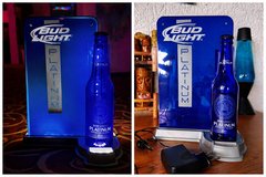 Bud Light Platinum LED Glorifier – Original POS Bar Display / Rare Budweiser Collectible in Wiesbaden, GE